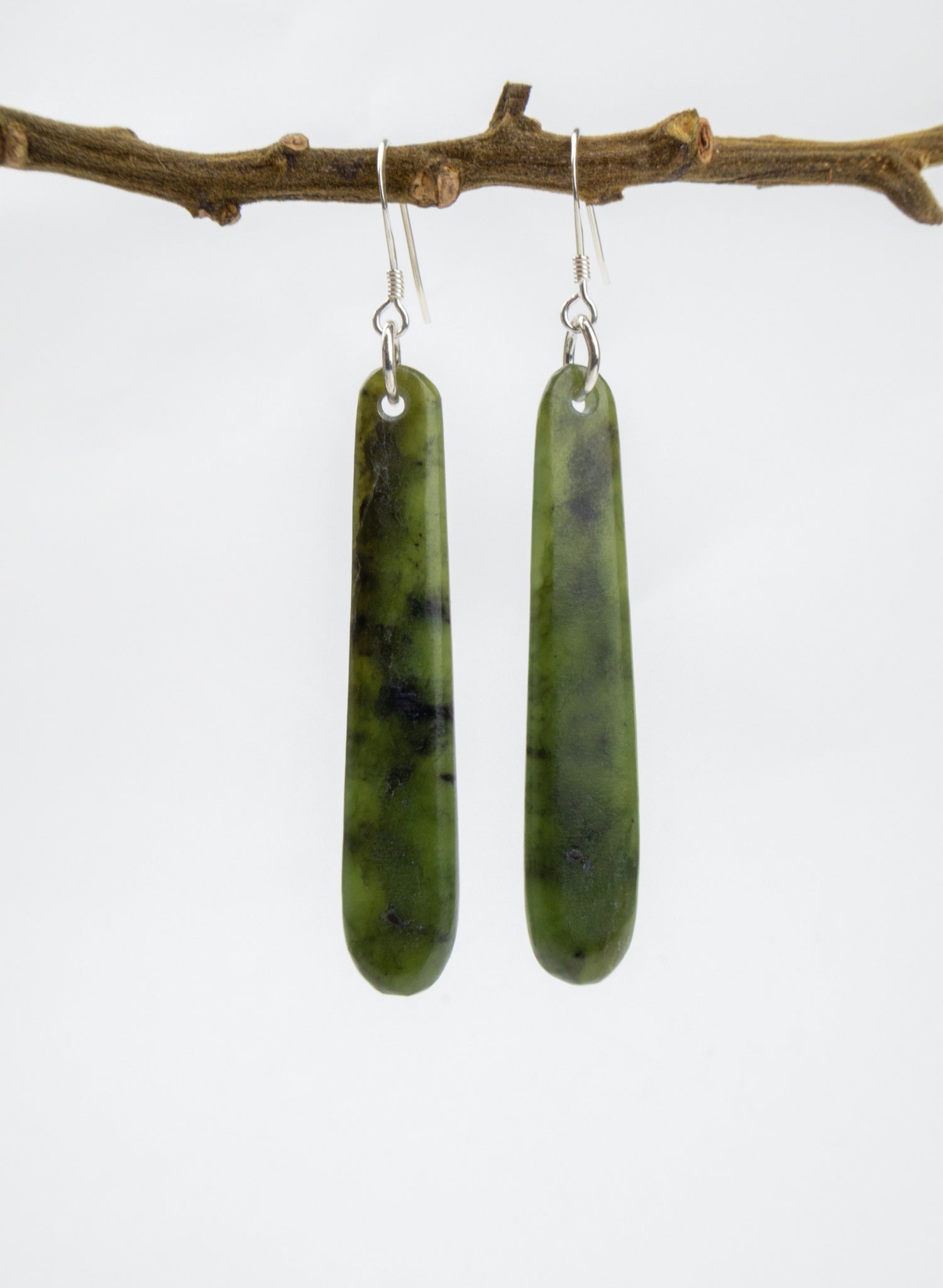 Pounamu Drop Earrings