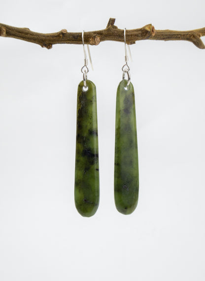 Pounamu Drop Earrings