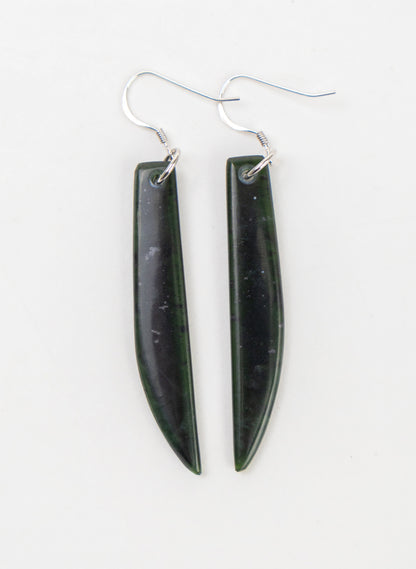 Pounamu Drop Earrings