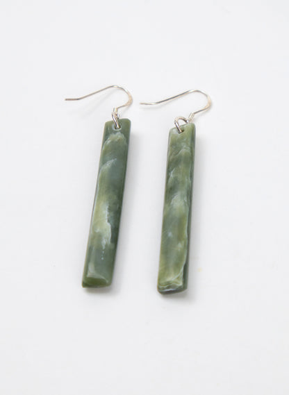 Pounamu Drop Earrings