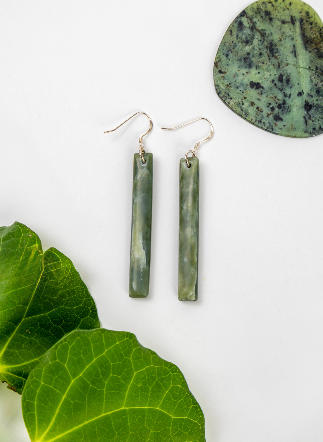 Pounamu Drop Earrings