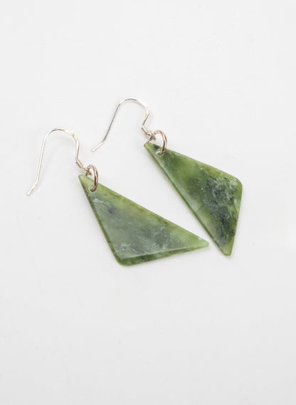 Pounamu Drop Earrings