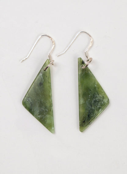 Pounamu Drop Earrings