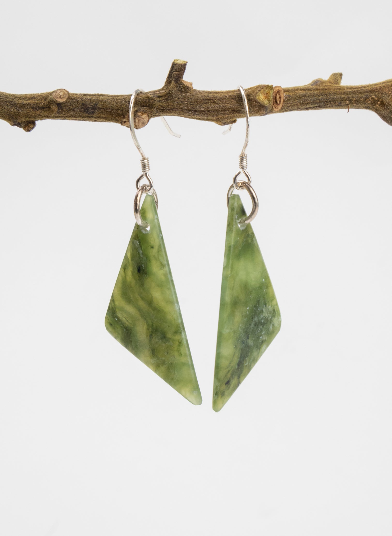 Pounamu Drop Earrings