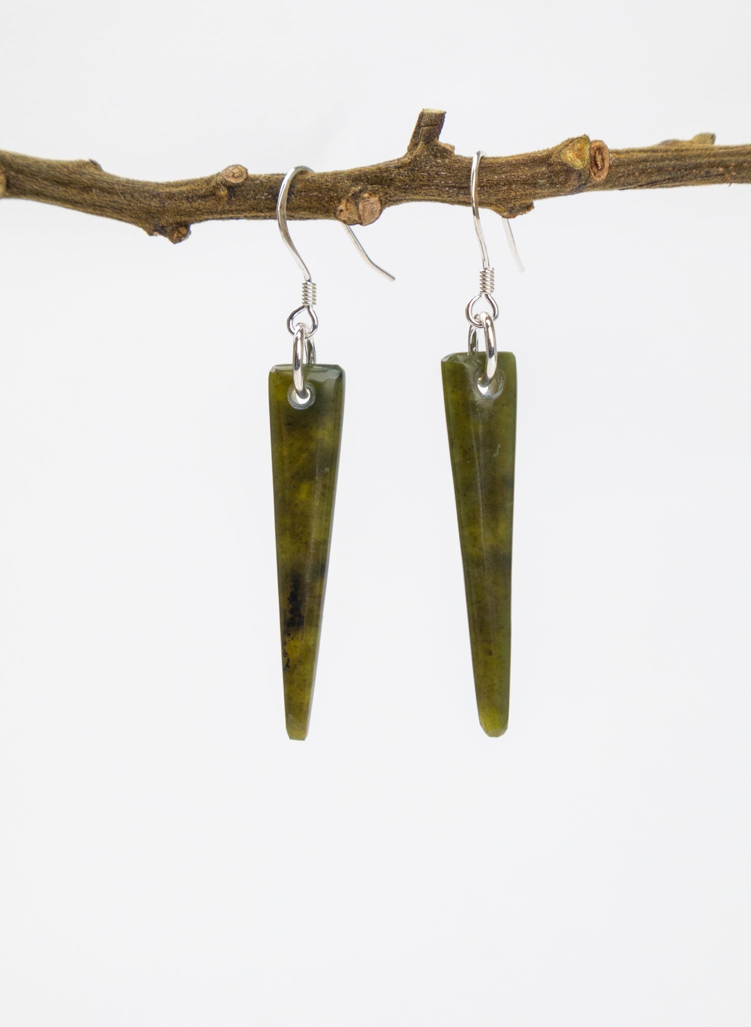 Pounamu Drop Earrings