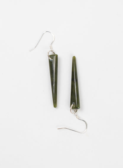 Pounamu Drop Earrings