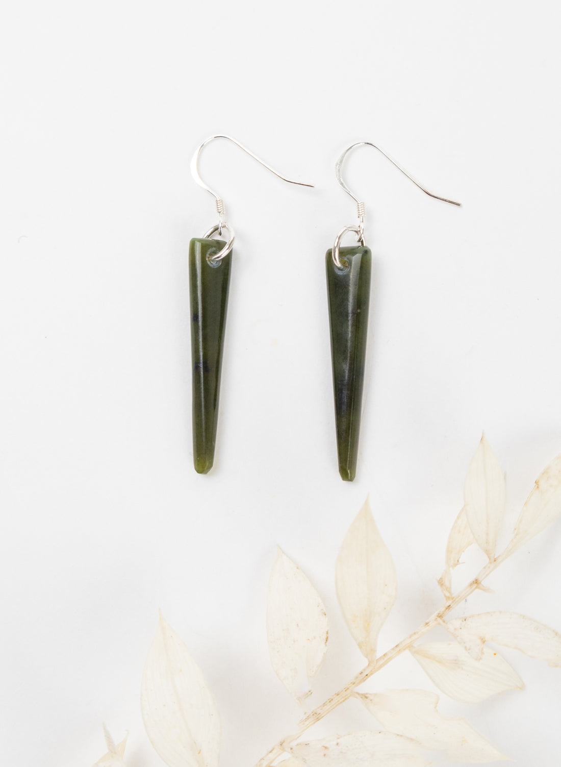 Pounamu Drop Earrings