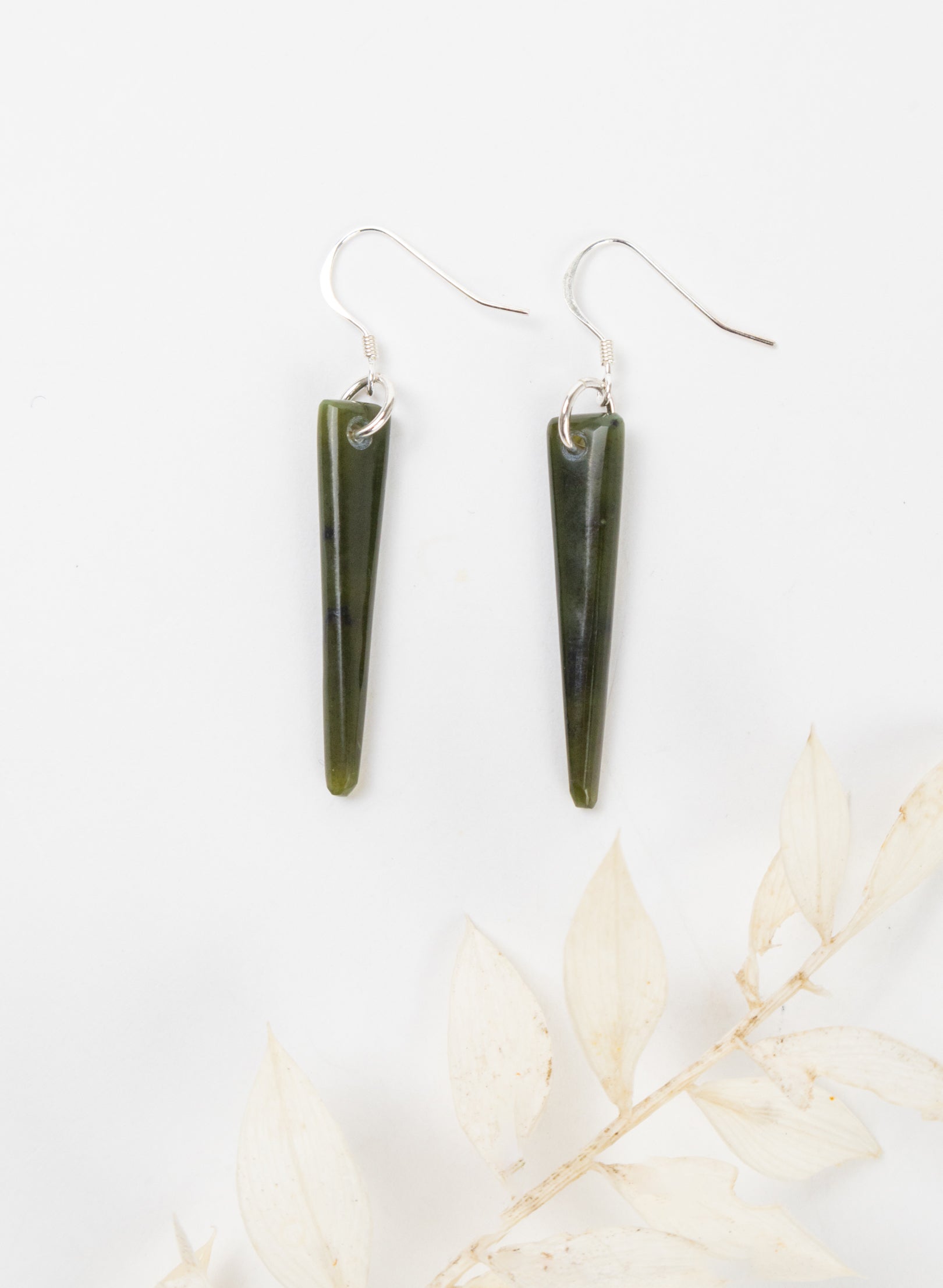 Pounamu Drop Earrings