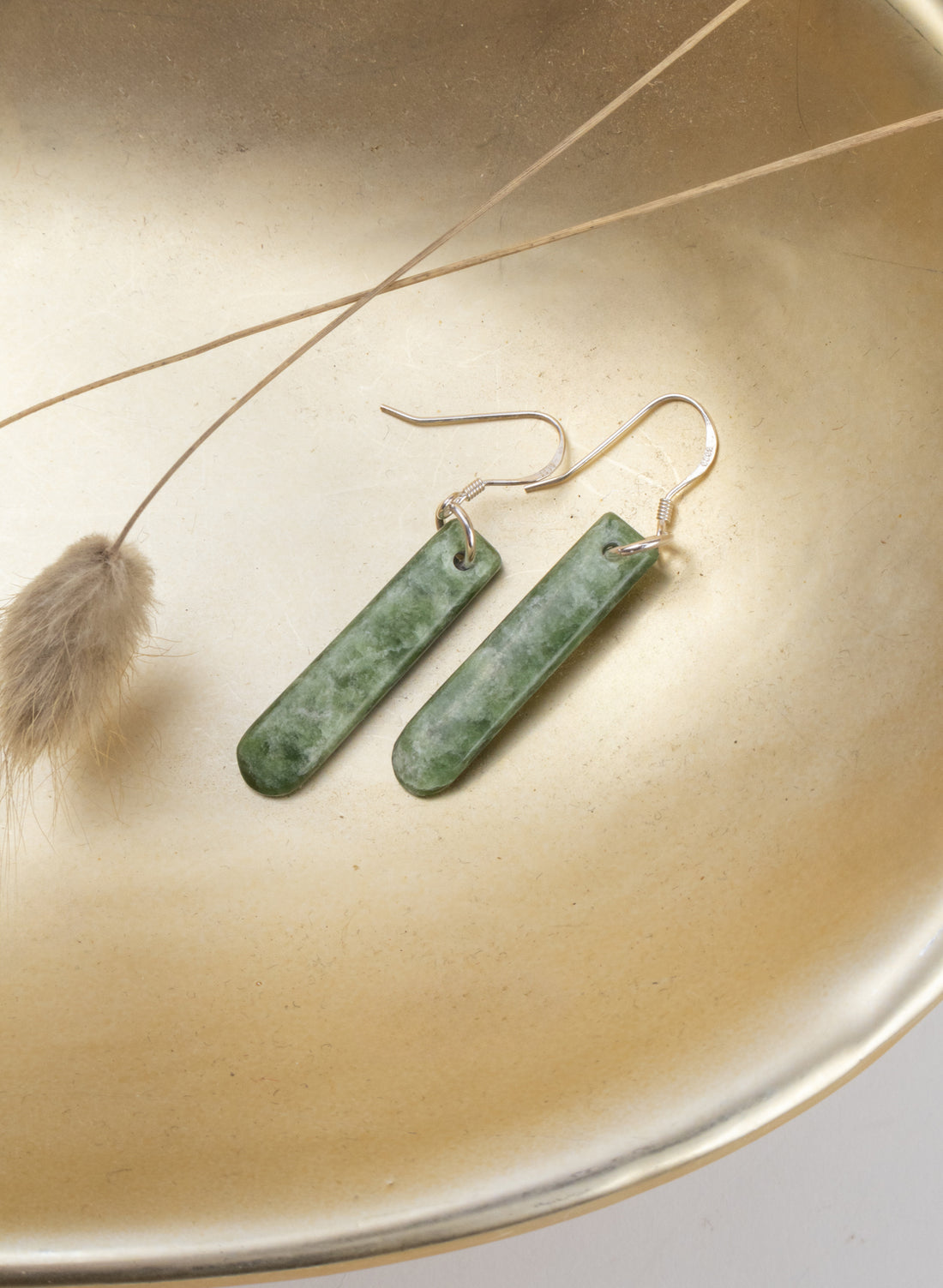 Pounamu Drop Earrings