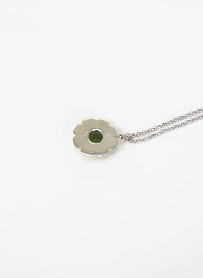 Pounamu Pendant with Silver Fastening and Chain