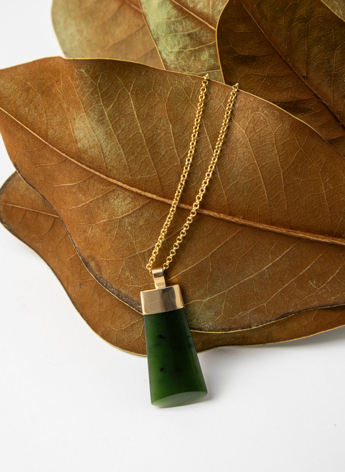 Hei Toki Gold Capped Pendant