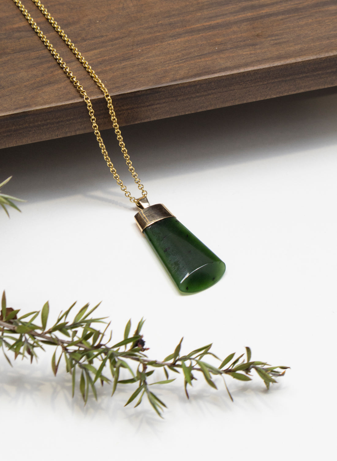 Hei Toki Gold Capped Pendant