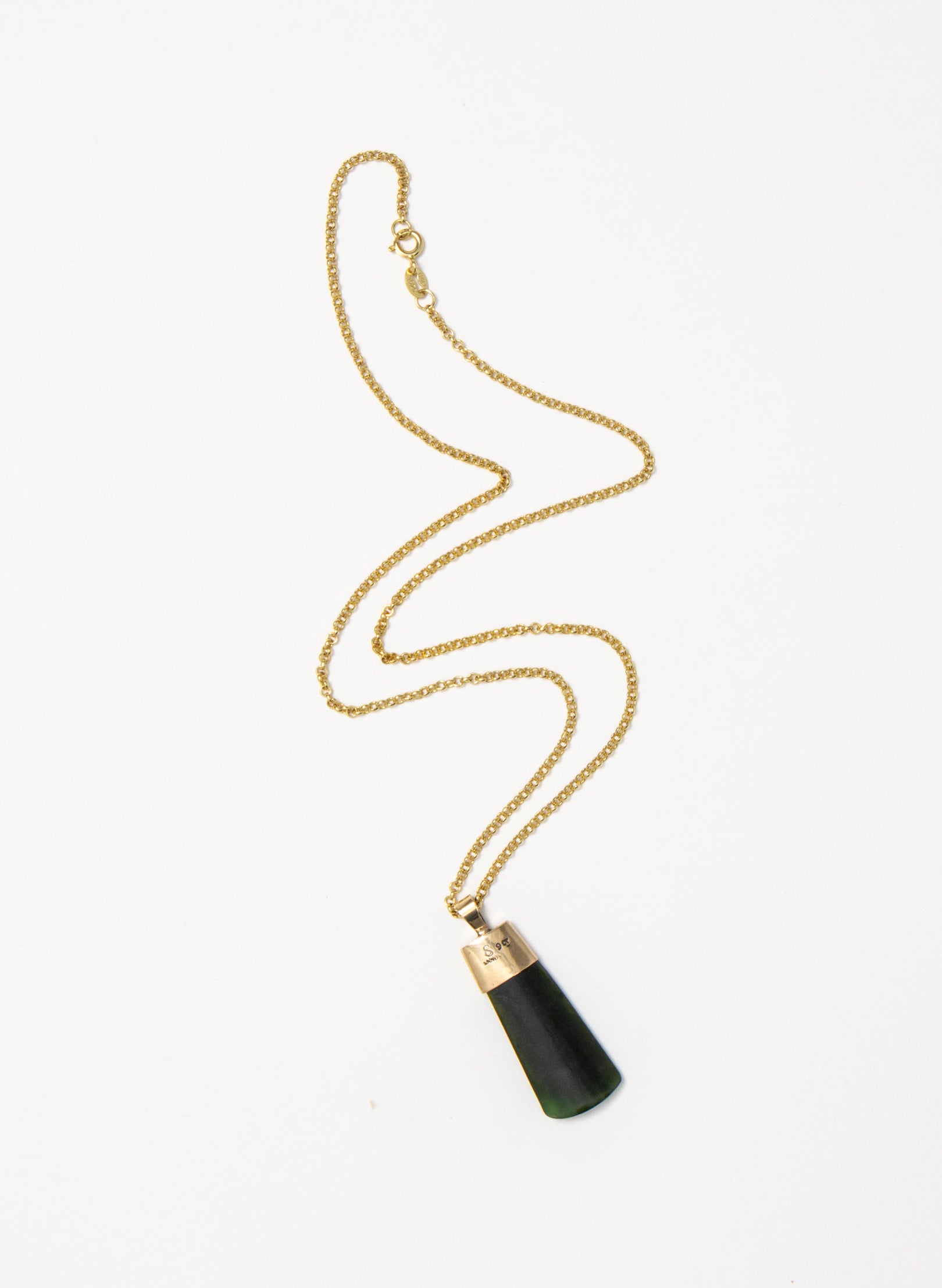 Hei Toki Gold Capped Pendant