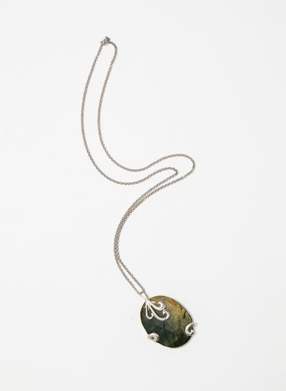 Hei Kaki Silver Pounamu