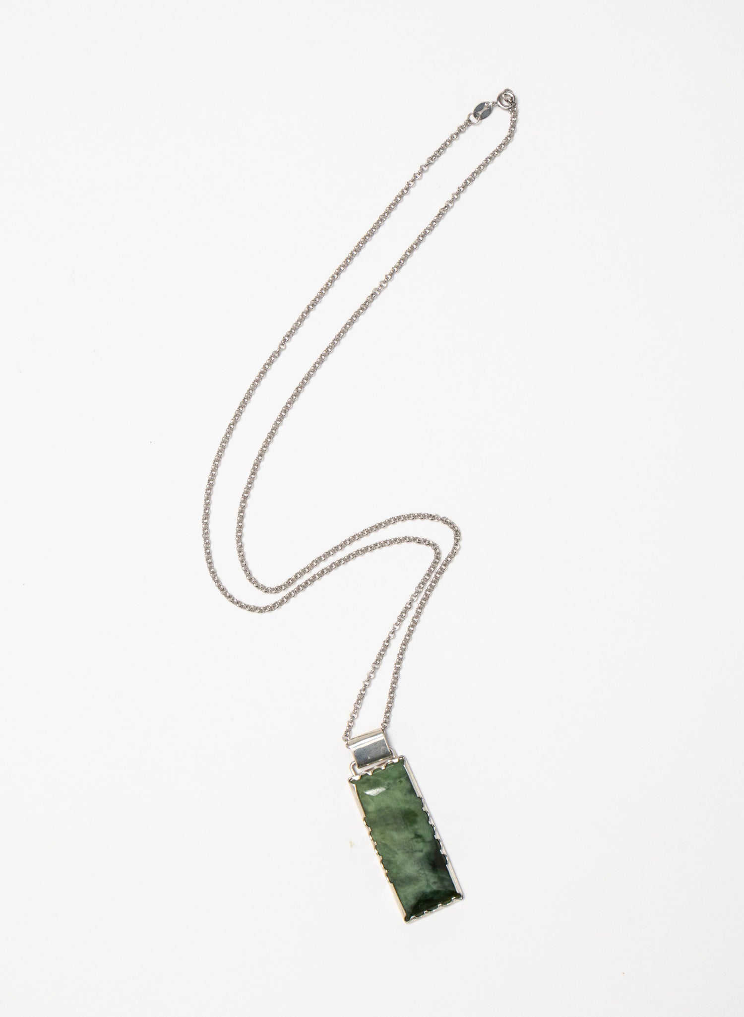 Hei Kaki Silver Pounamu