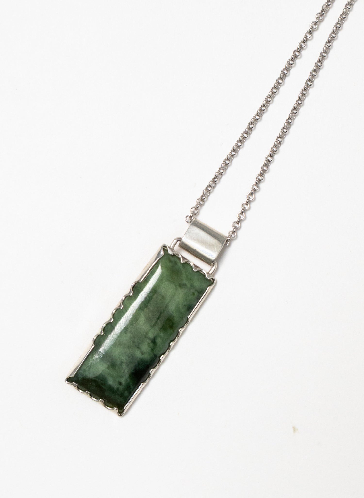 Hei Kaki Silver Pounamu