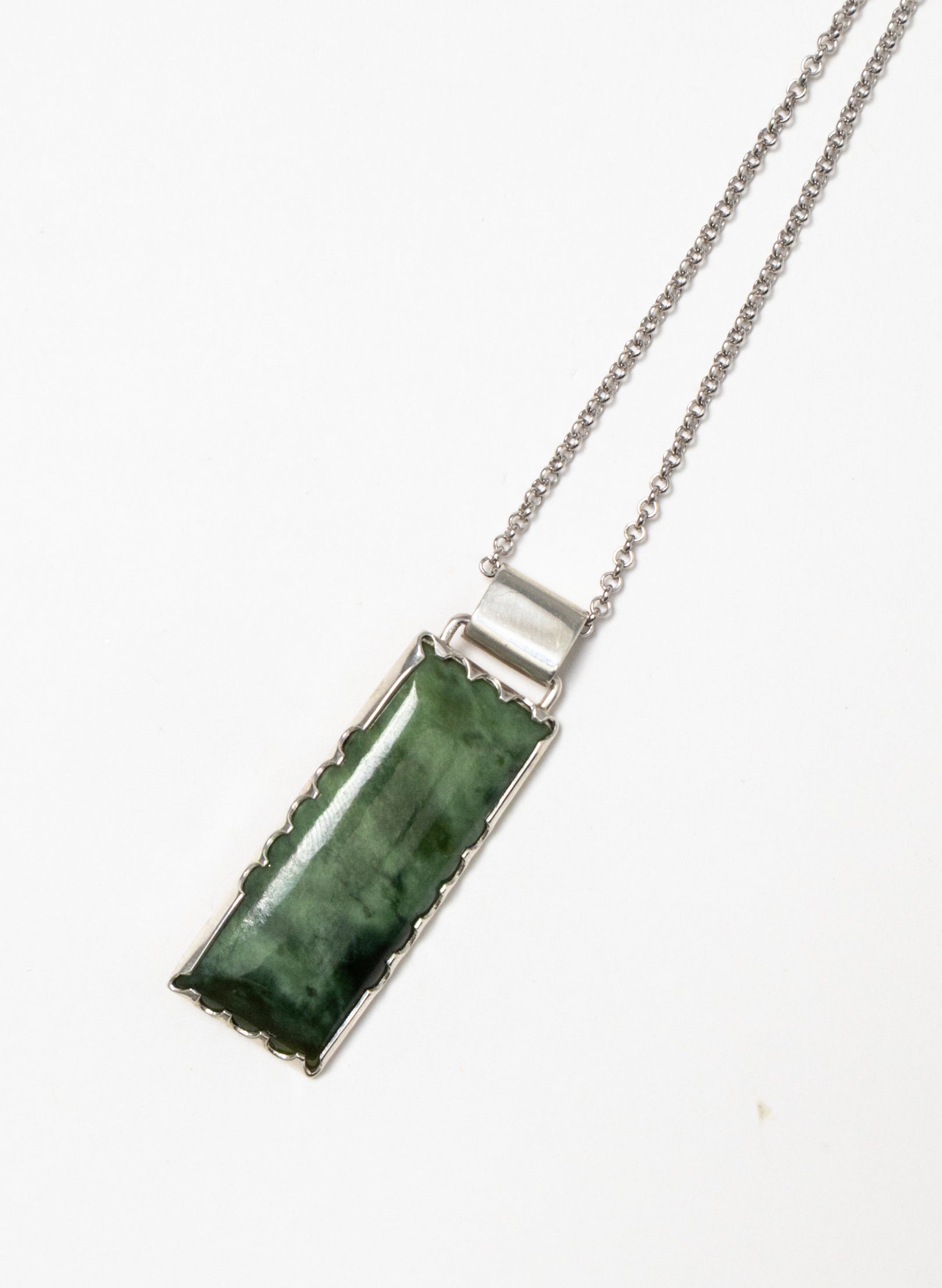 Hei Kaki Silver Pounamu