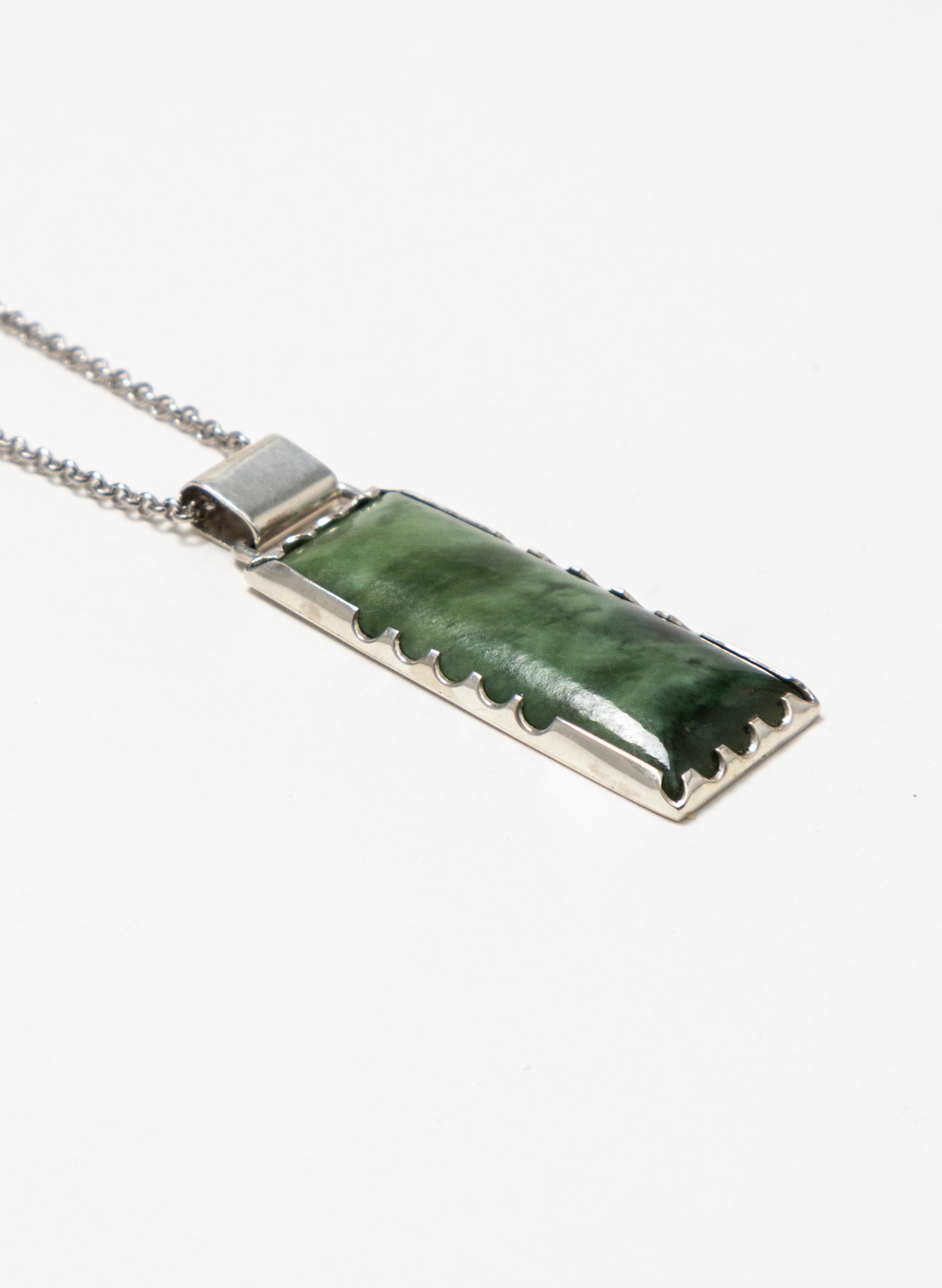 Hei Kaki Silver Pounamu