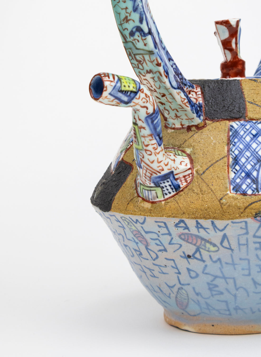 Yobitsugi Style Teapot