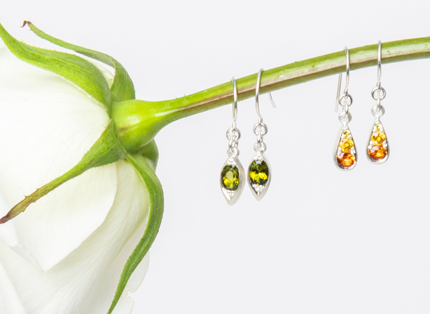Leaf Drop Earrings