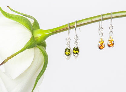 Leaf Drop Earrings
