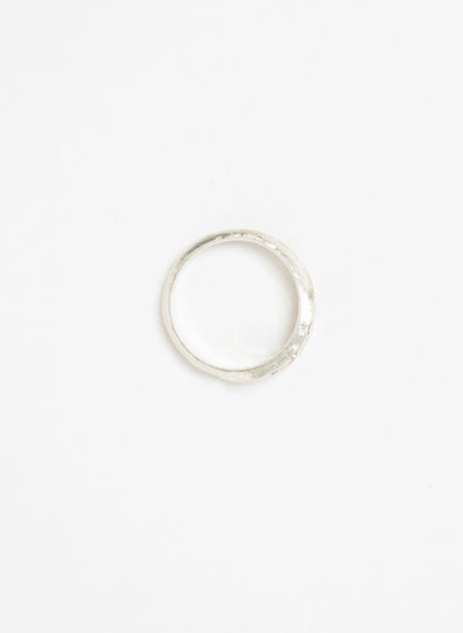 Rippling Leaf Ring