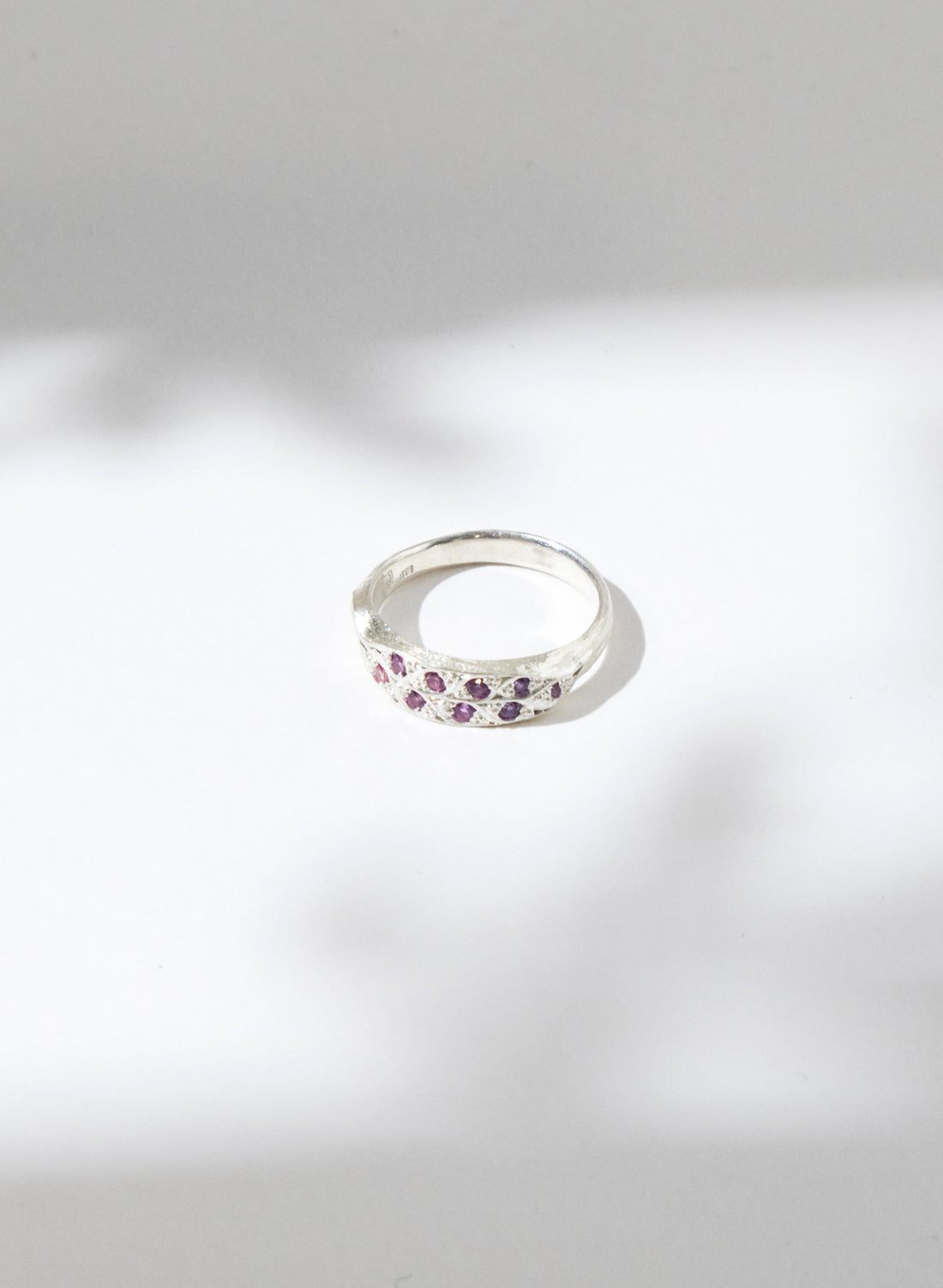 Rippling Leaf Ring