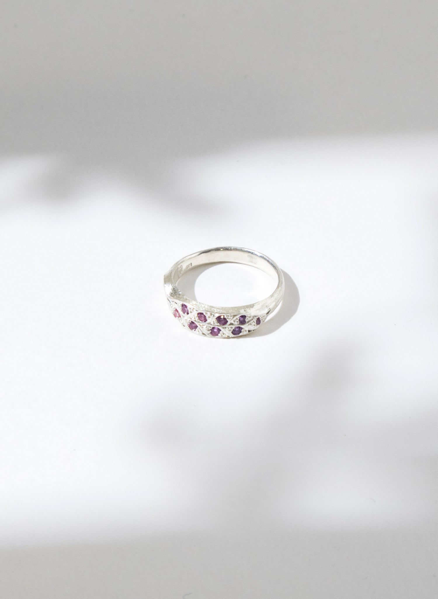 Rippling Leaf Ring