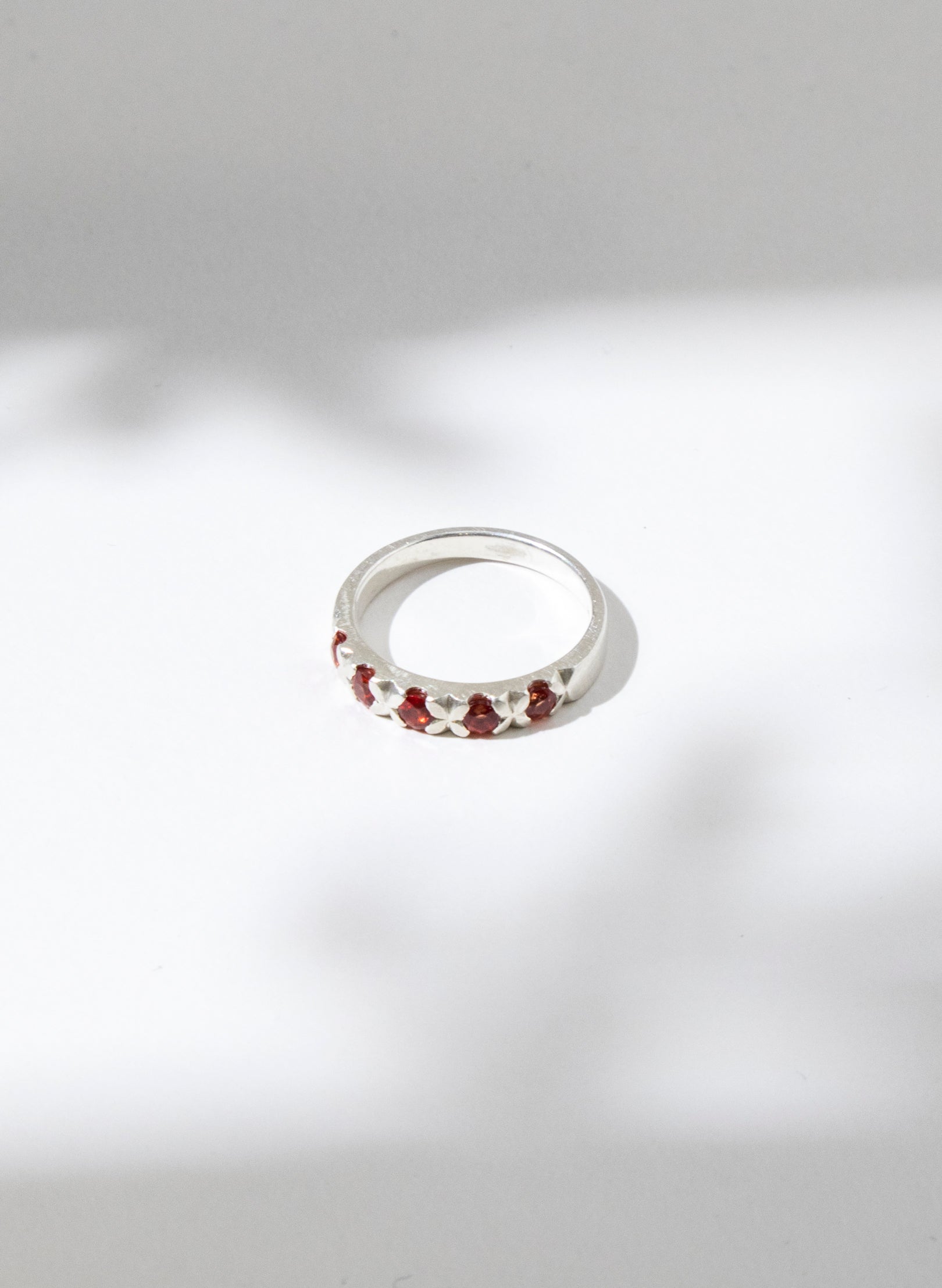 Floating Flowers Ring