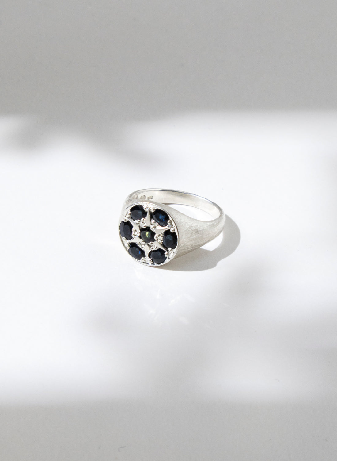 Evening Snowflake Ring