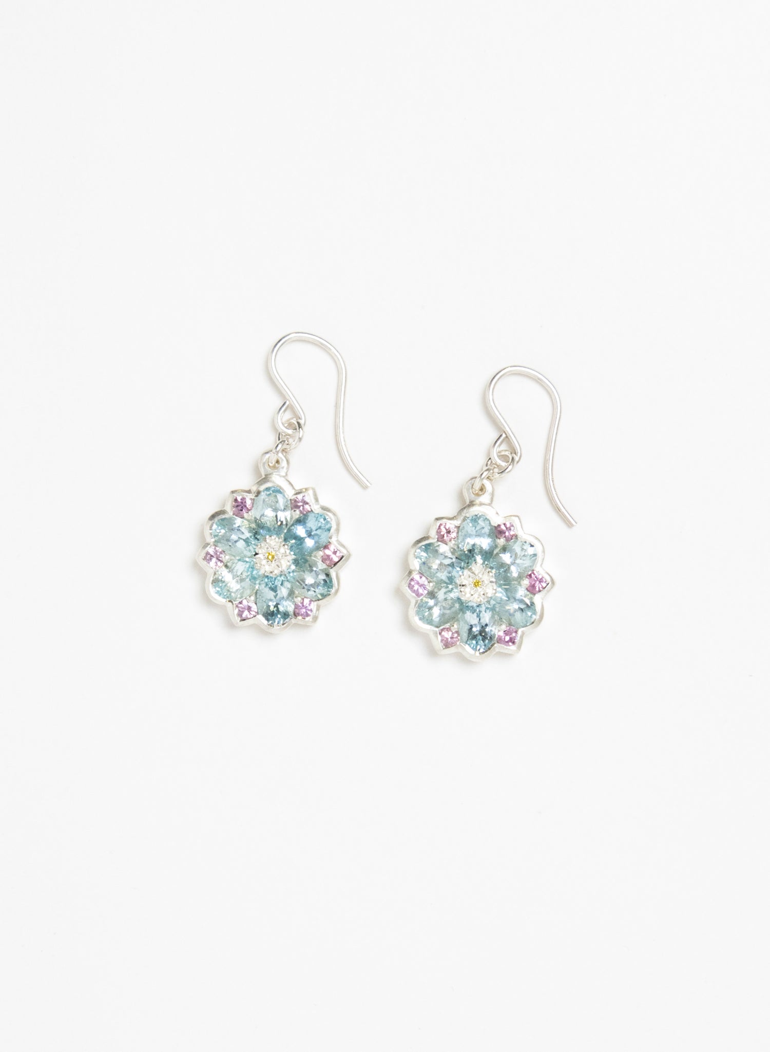 Hydrangea Kaleidoscope Earrings