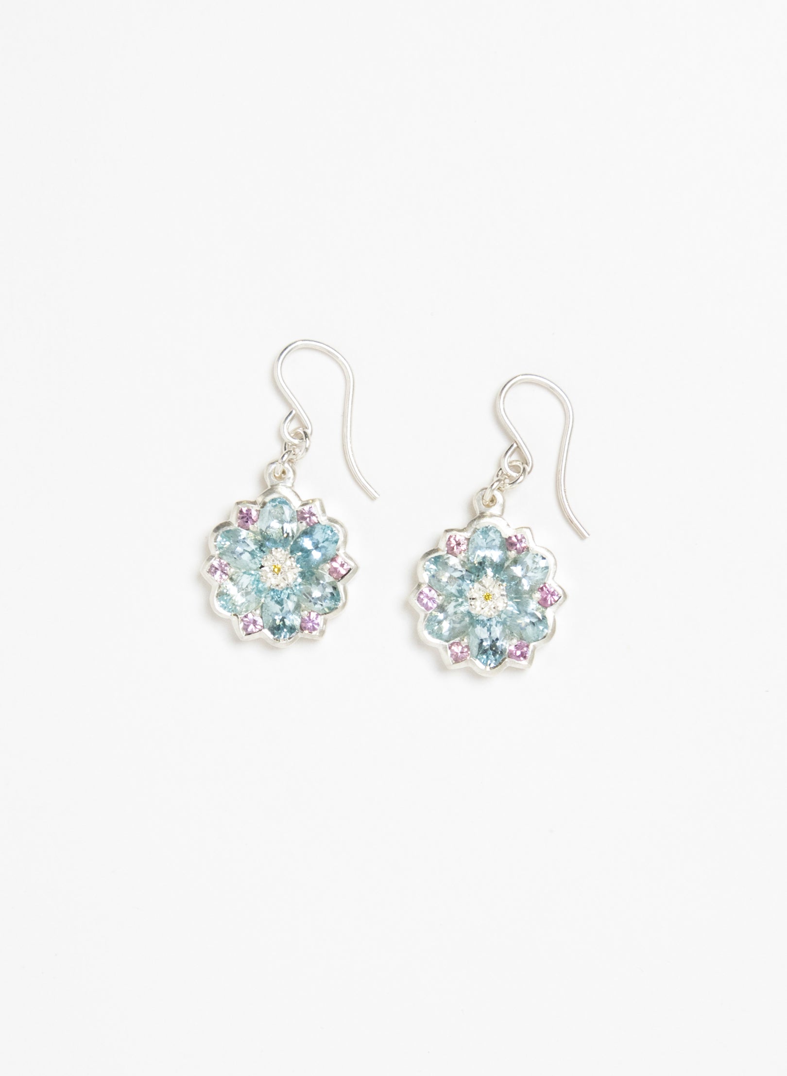 Hydrangea Kaleidoscope Earrings