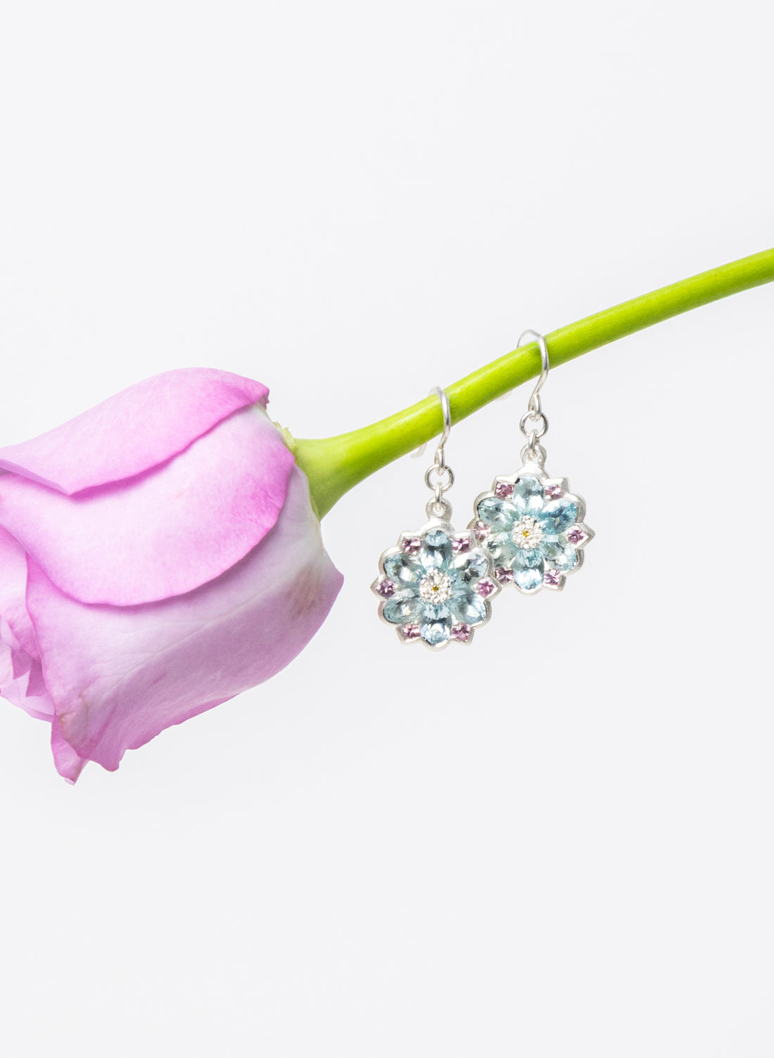 Hydrangea Kaleidoscope Earrings