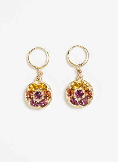 PortholeSunset Earrings
