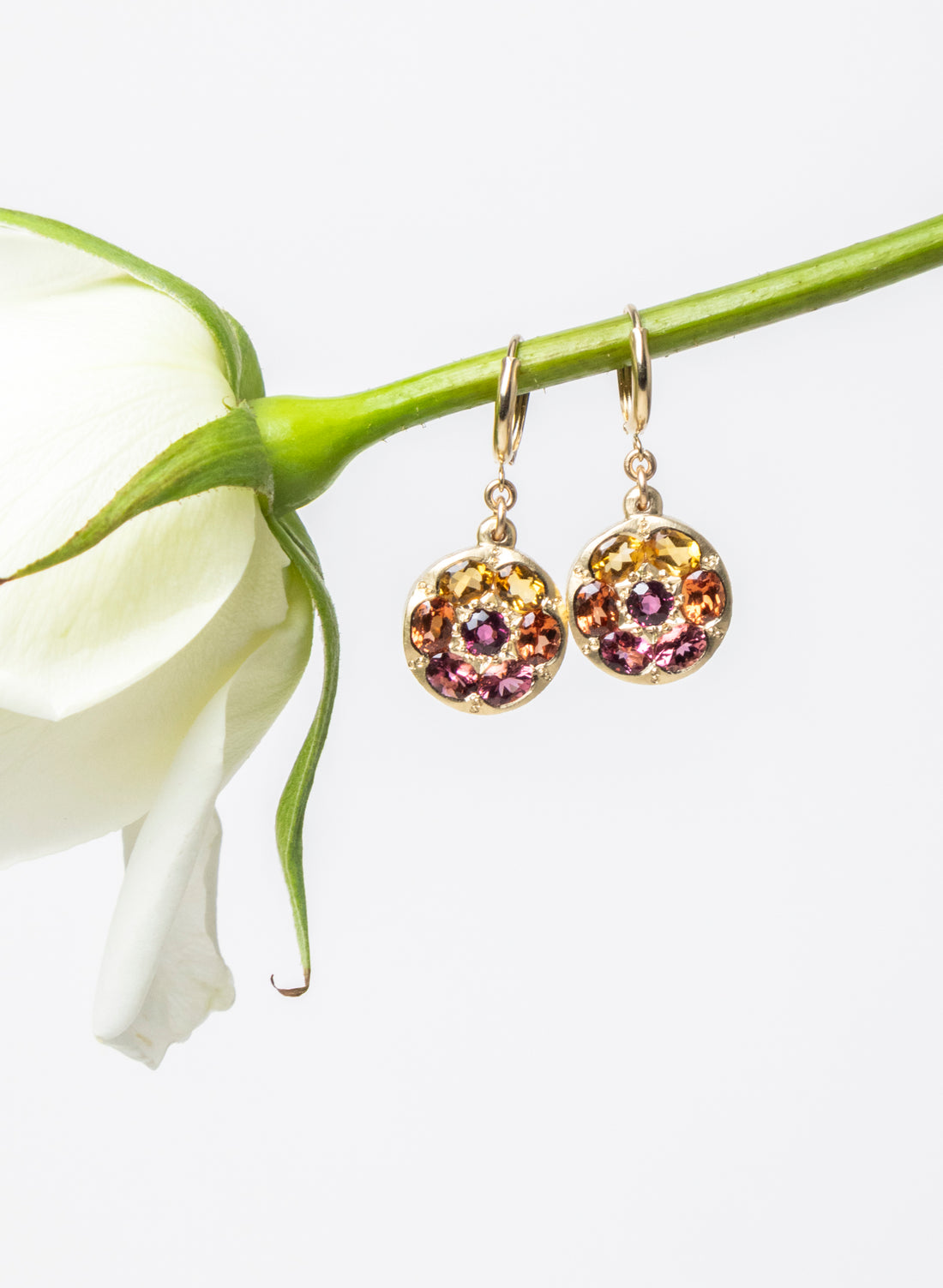 PortholeSunset Earrings