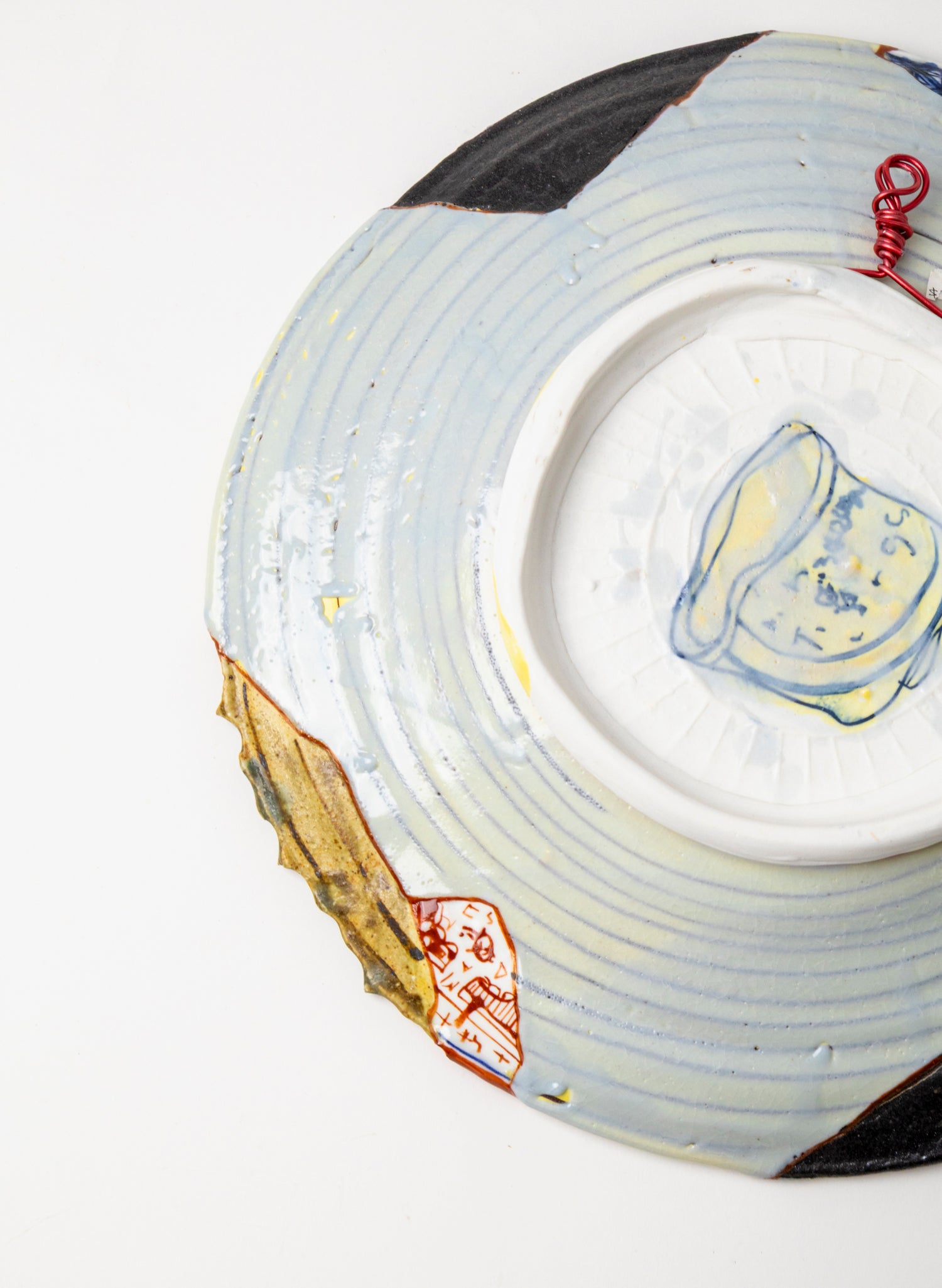 Iro-Shino Yobitsugi Wall Plate