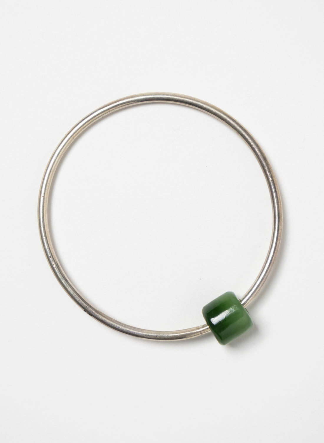 Silver Pounamu Bracelet