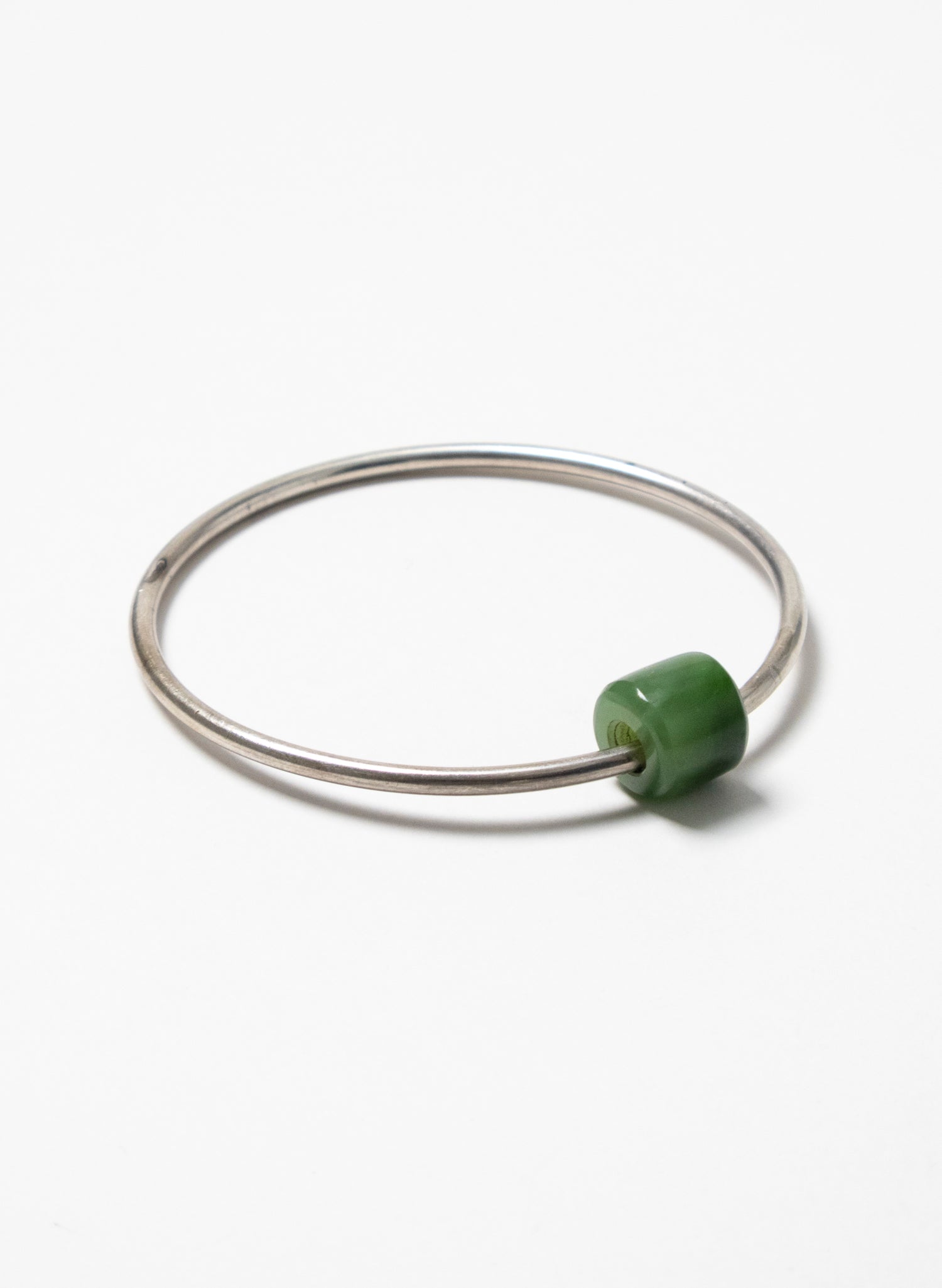 Silver Pounamu Bracelet
