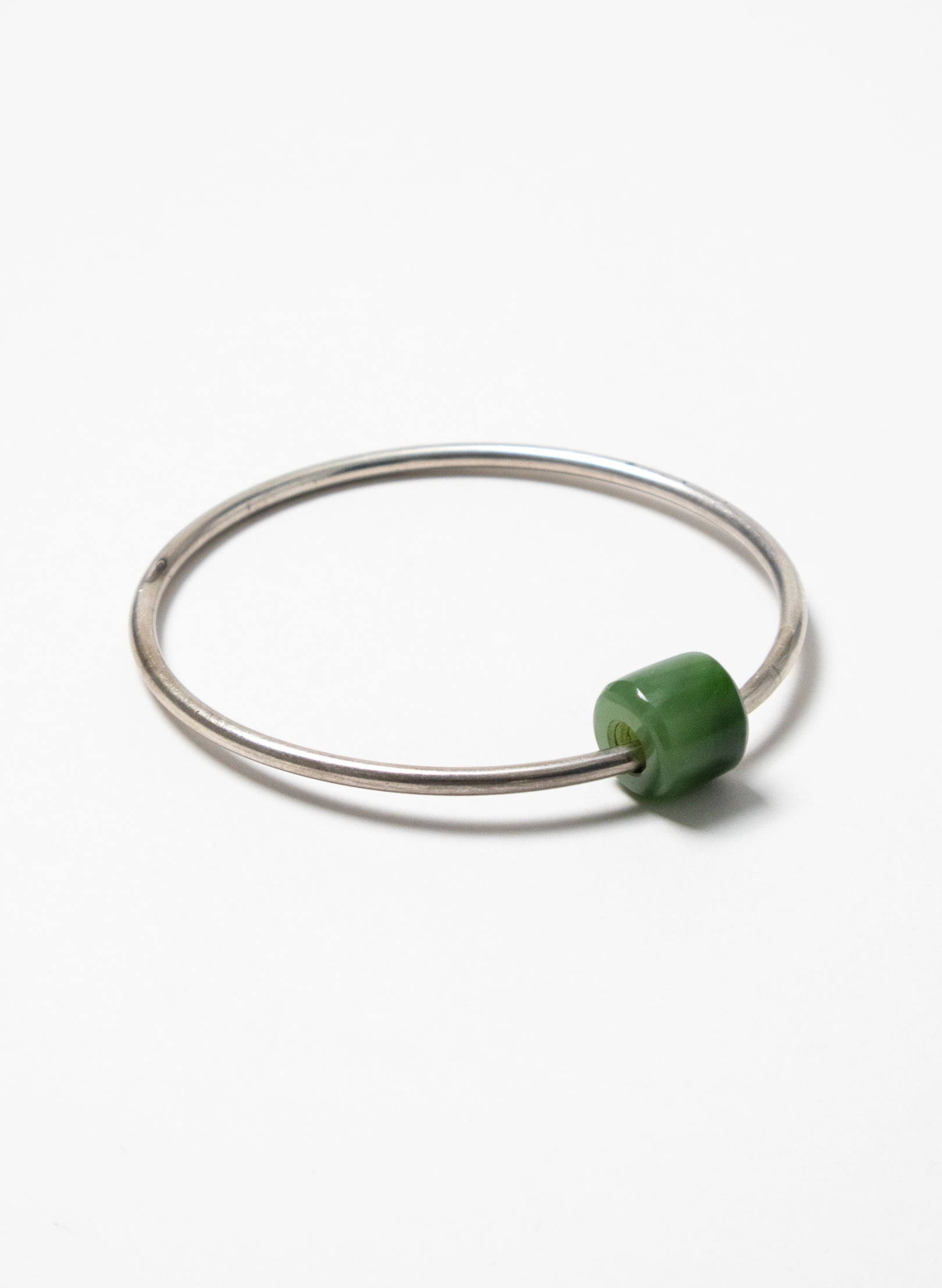 Silver Pounamu Bracelet