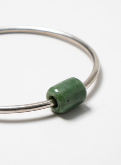 Silver Pounamu Bracelet