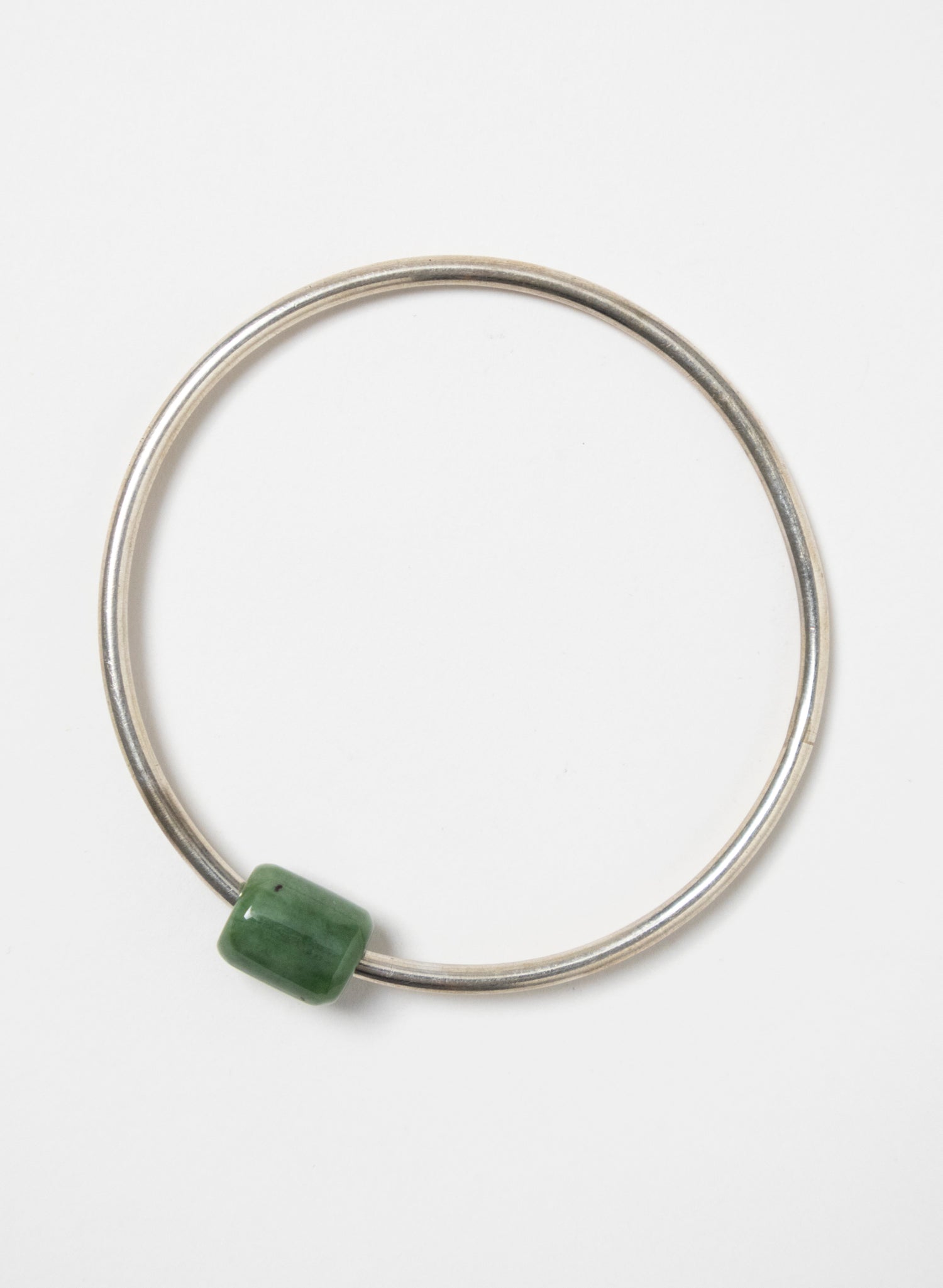 Silver Pounamu Bracelet