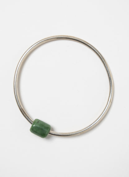 Silver Pounamu Bracelet