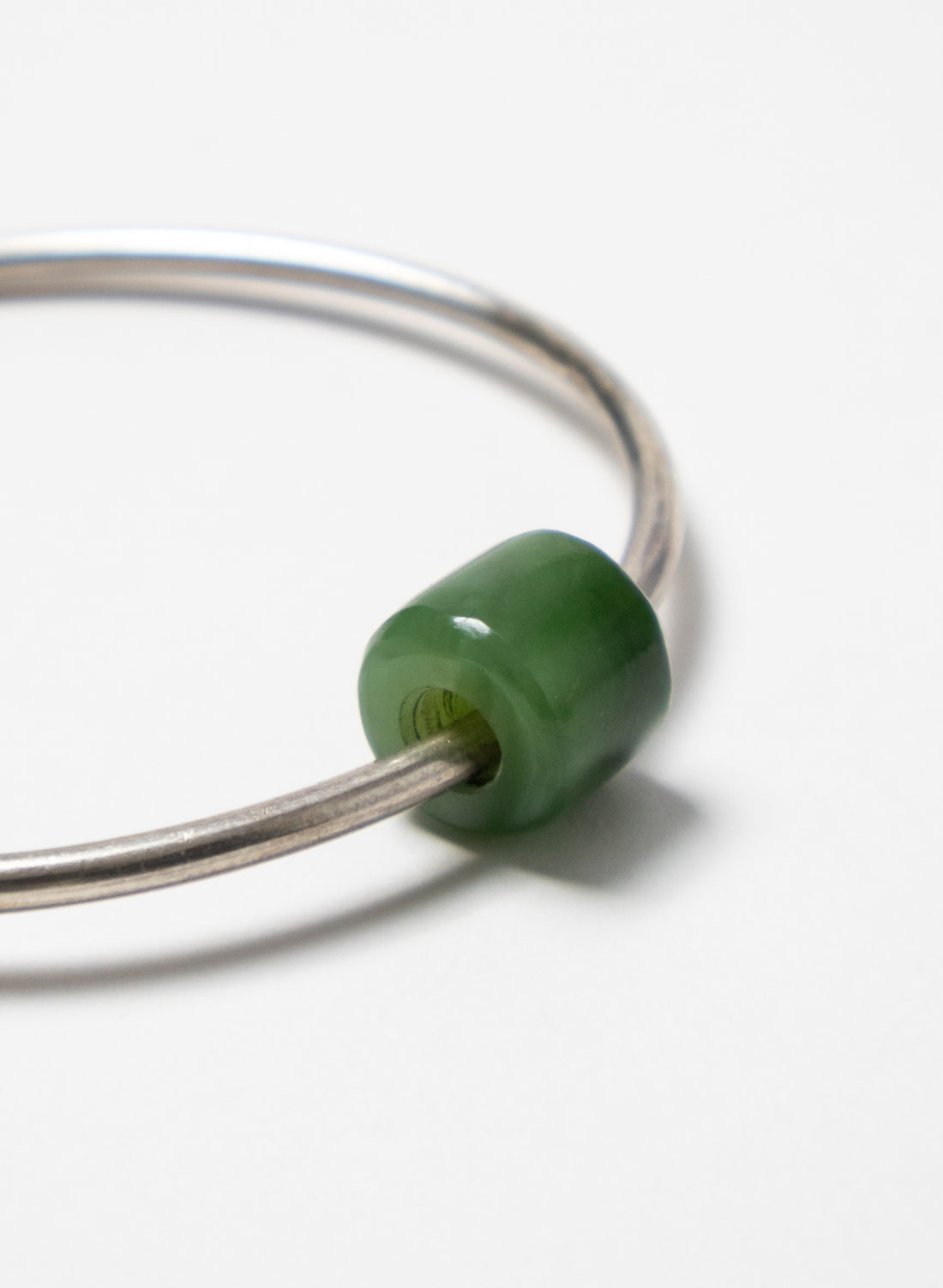 Silver Pounamu Bracelet