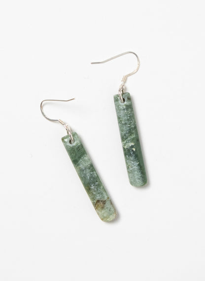 Pounamu Drop Earrings