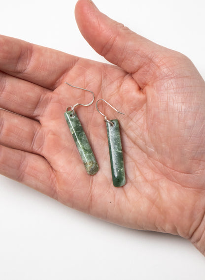 Pounamu Drop Earrings