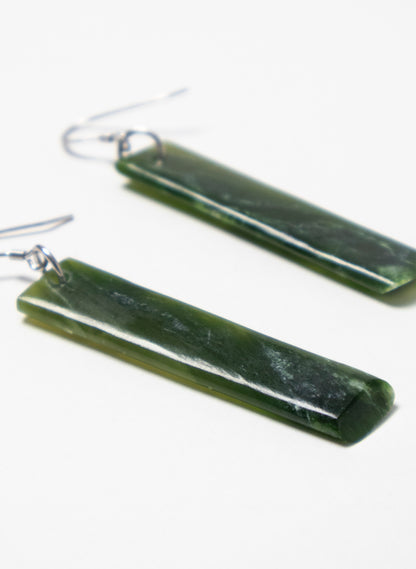 Pounamu Drop Earrings
