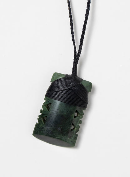 Hei Toki Pounamu with Notches