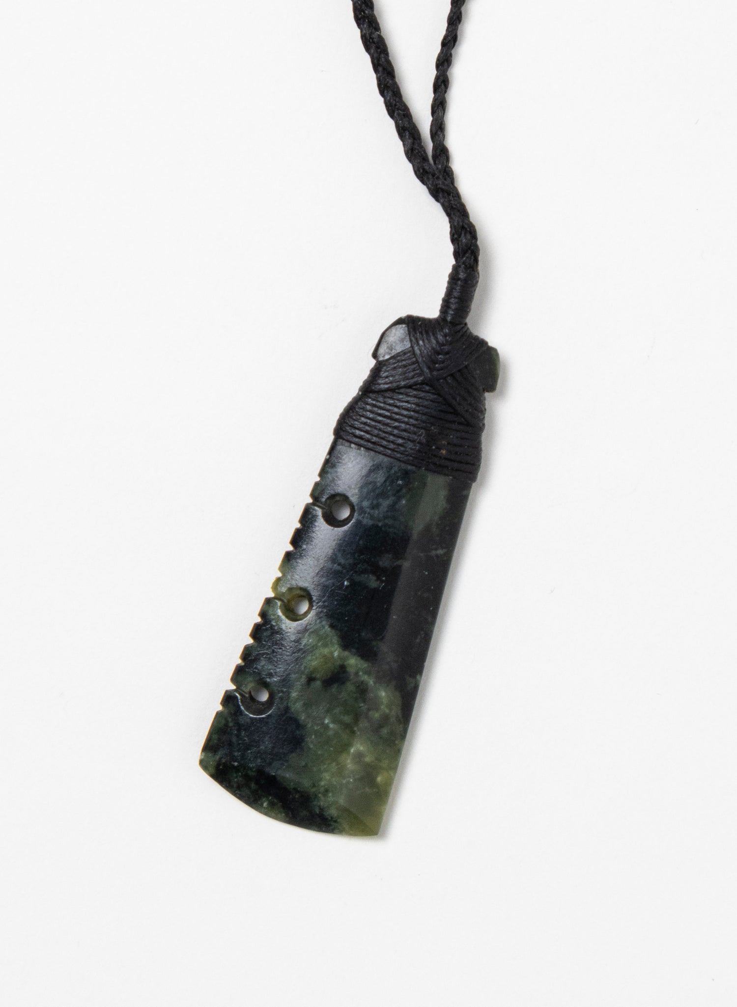 Hei Toki Pounamu with Notches