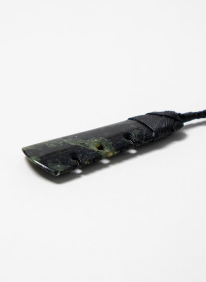 Hei Toki Pounamu with Notches