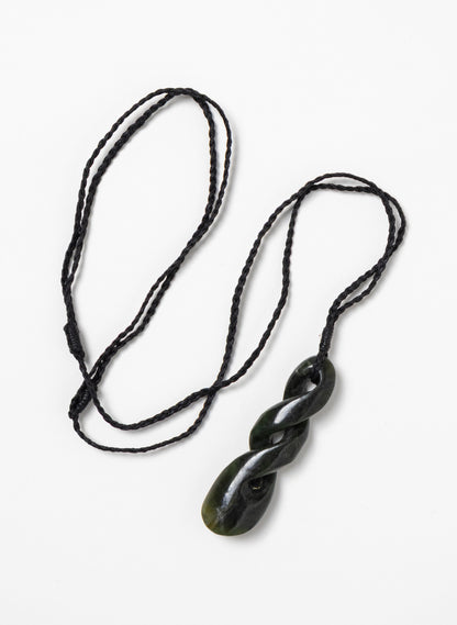 Pounamu Pikorua with Paua Eye